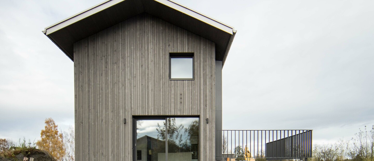 Einfamilienhaus Bosshart Altenrhein Aussen Sohm HolzBautechnik Lamellenfassade
